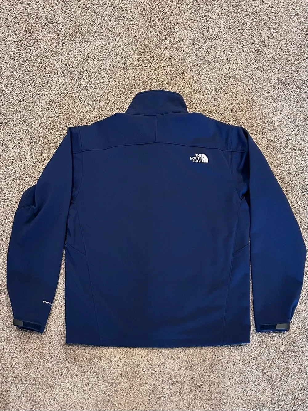 The North Face Navy Blue Apex Bionic Softshell Jacket Water Repellent Men’s L
